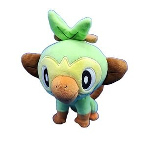 Pokemon - GROOKEY - 8" Plush Toy / Stuffed Animal - 2022 - Jazwares / Nintendo